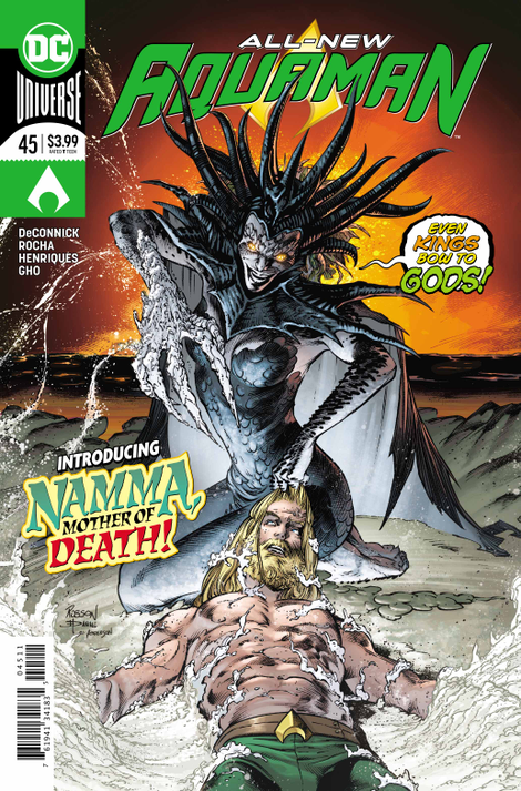 Cover by Robson Rocha, Daniel Henriques, and Brad Anderson